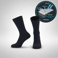 outfish ūdensnecaurlaidīgas zeķes, 3 slāņu membrāna, nylon/vilnas materiāls, piemērotas pārgājieniem un multisportam