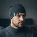 Thermowave Merino Life beanie, merino vilna, tumši pelēks, ziemas aksesuārs Latvijas laikapstākļiem.