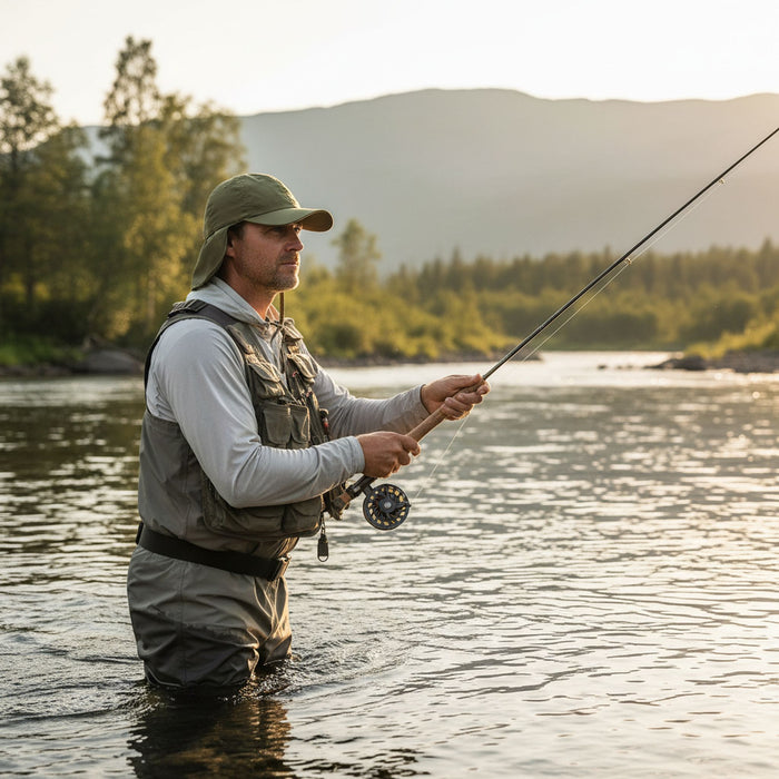 Fjord Nansen CAP olive against UV rays