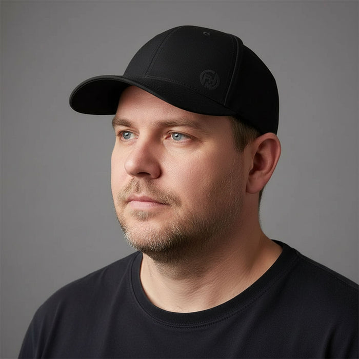 Cap 3XL FHM Flexfit Trend, black