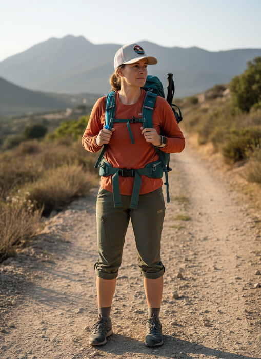 Suede Cap with Summer Patch