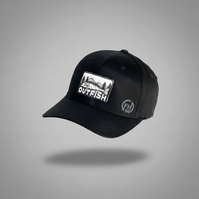 Fishing Cap Outfish Trend black 3XL