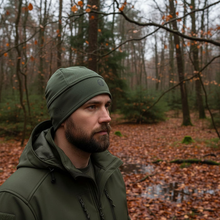 Waterproof Softshell Tactical Hat Green Khaki