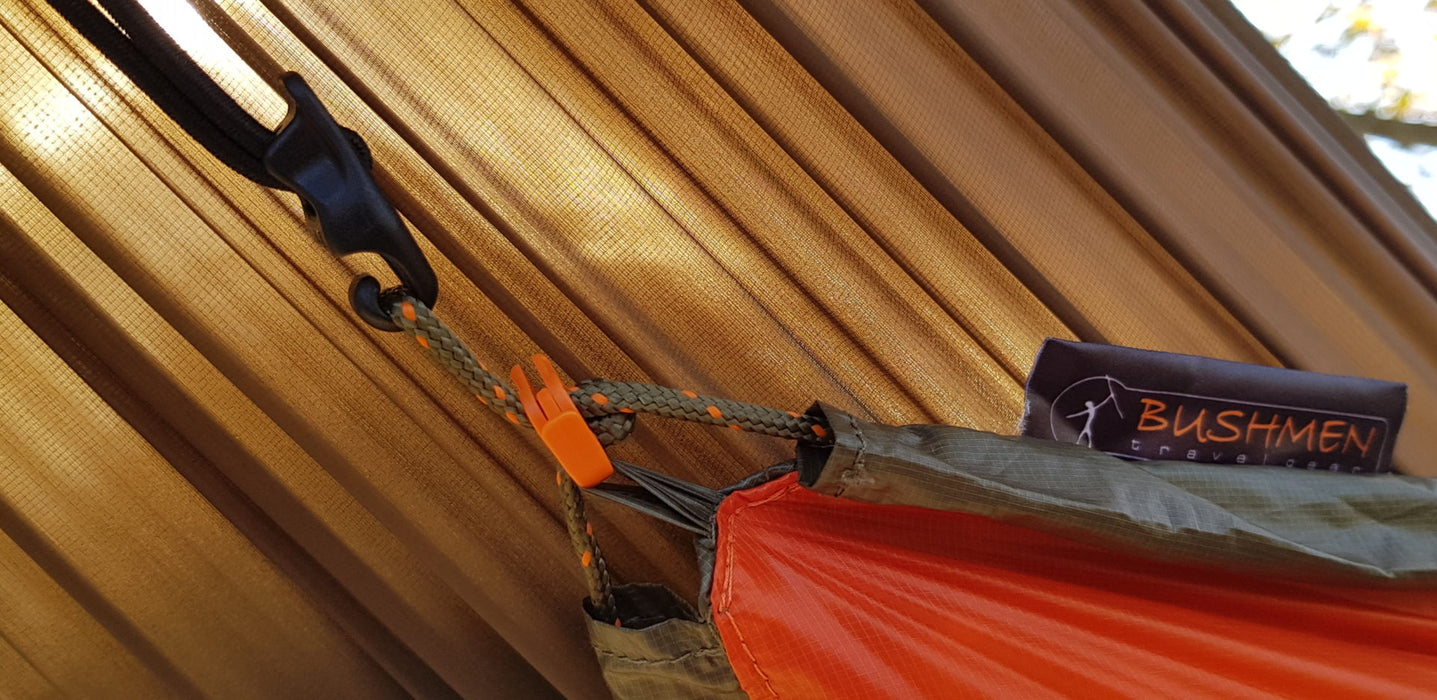 Down-filled Hammock Under quilt Bushmen GLOW -12C 800gr