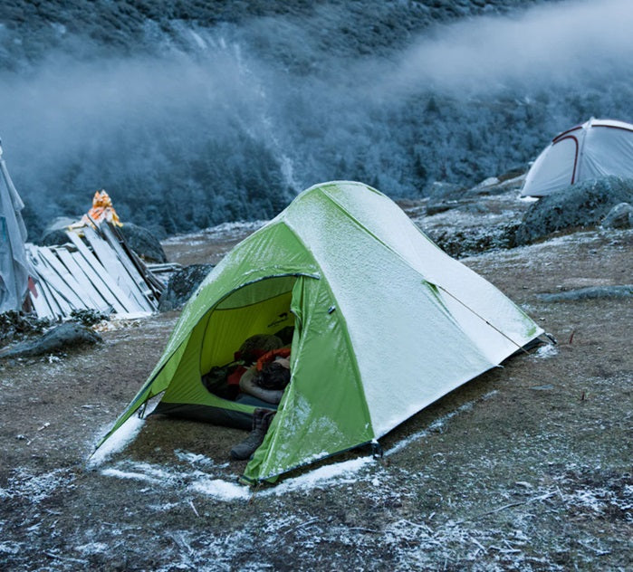 Туристическая палатка Naturehike Cloud Up Base 2-местная зеленая