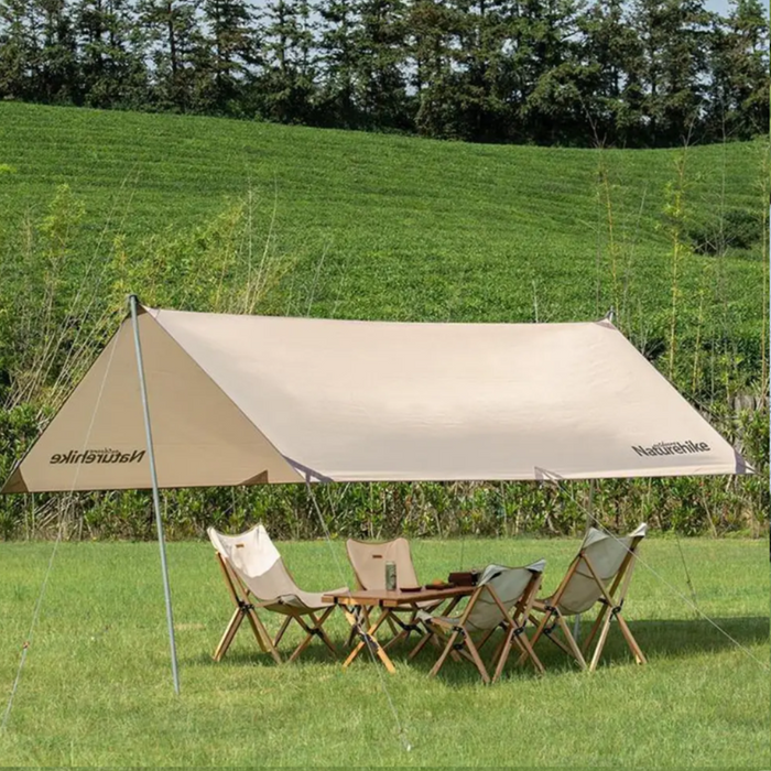 Naturehike Girder Shelter Tarp with 2 poles 440 x 300 cm - Outfish