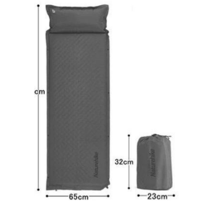 Naturehike D01 Automatic Inflatable Pad with Pillow (2023) R value: 3 - Outfish