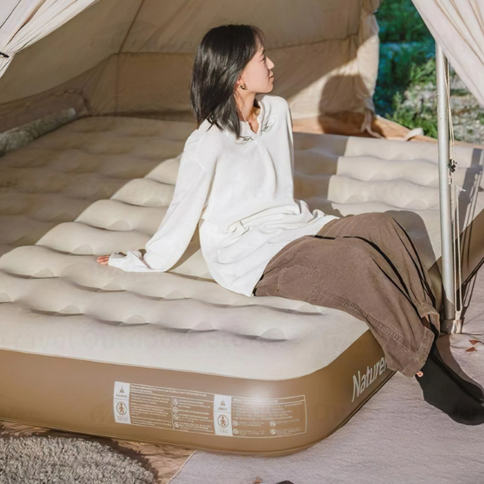 Naturehike Air Mattress for 2 People with Removable Built-in Electric Pump - Outfish