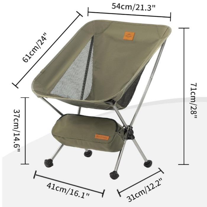 Naturehike YL08 Moon Foldable Chair - Outfish