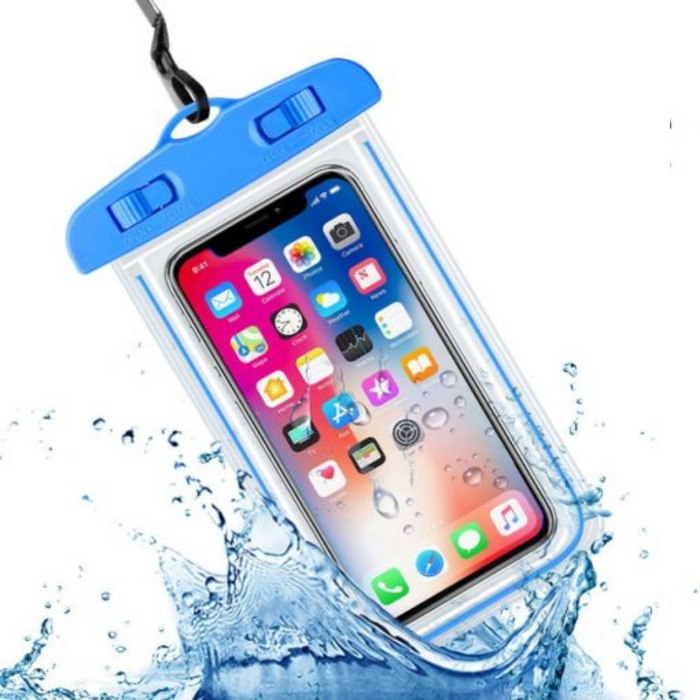 Waterproof Phone Dry Bag up to 6.7" Inner size: 16,5 x 8,5 cm