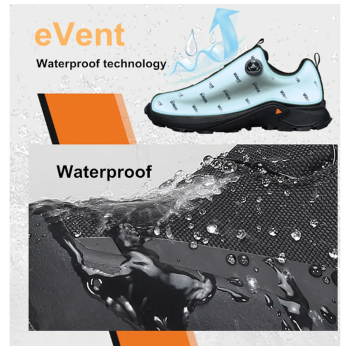 Humtto Women Waterproof Hiking Boots 240775B-1 Black - Outfish