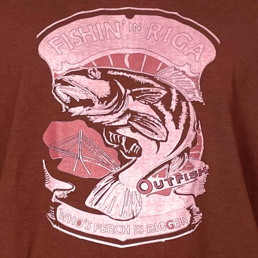 T-Shirt Outfish Whos' Perch is Bigger Outfish  T-Shirts Outfish