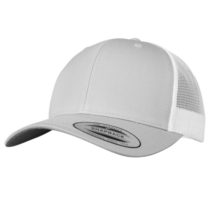 Baseball cap Retro Trucker Silver/White Outfish  Hats & Caps Outfish