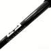 Trekking poles 3K carbon fiber melnas krāsas, vieglas un izturīgas pārgājieniem Latvijā.