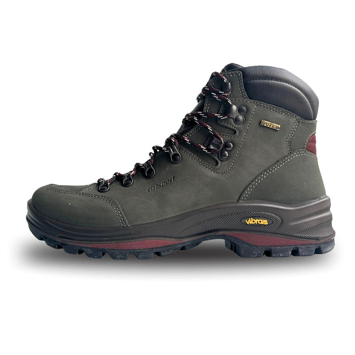 grisport medību zābaki ūdensnecaurlaidīgi, vibram zole, khaki krāsa, piemēroti pārgājieniem un medībām Latvijā