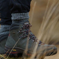 grisport medību zābaki, vidēji augsti, ūdensizturīgi, khaki krāsā, pārgājieniem un medībām Latvijas apstākļos