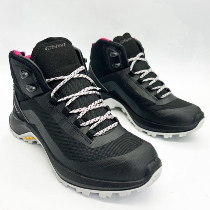 grisport pārgājienu zābaki, ūdensnecaurlaidīgi, melni, ziemai un mitriem laikapstākļiem, latvijas apstākļiem