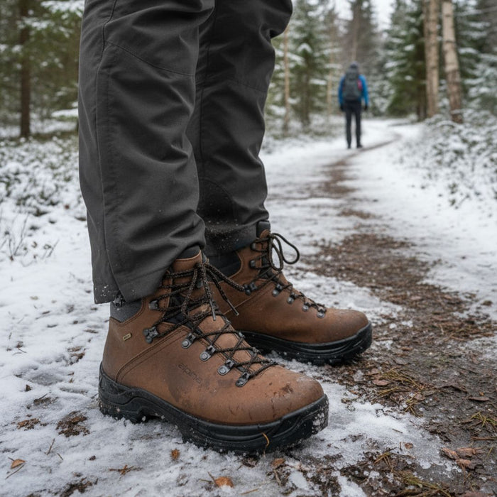 Sieviešu Pārgājienu zābaki Alpina Tundra brūni