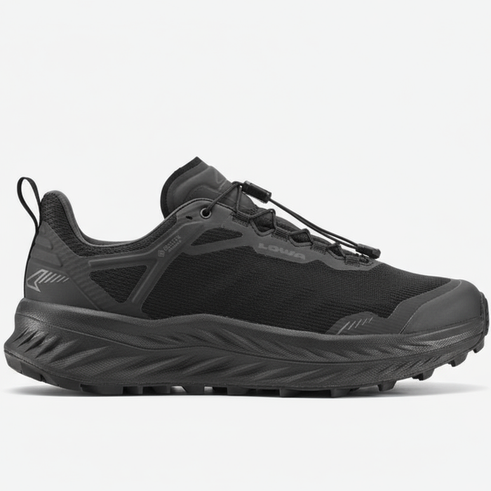 Trail Running Shoes LOWA Fortux GTX Black