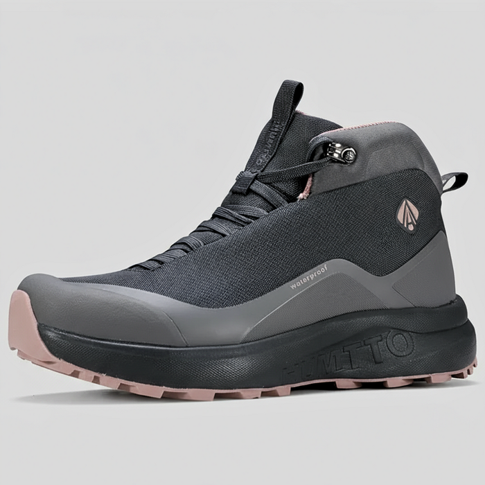 Humtto pārgājienu zābaki, ūdensnecaurlaidīgi, viegli, pelēki, piemēroti trekingam un ikdienas lietošanai Latvijā.