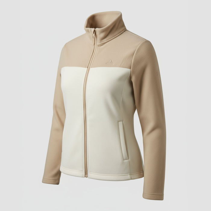 Женская флисовая куртка Humtto бежевого цвета