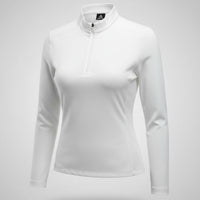 humtto sieviešu garroku balts ātri žūstošs antibakteriāls ar UV aizsardzību UPF50+, piemērots pārgājieniem un aktīvai atpūtai