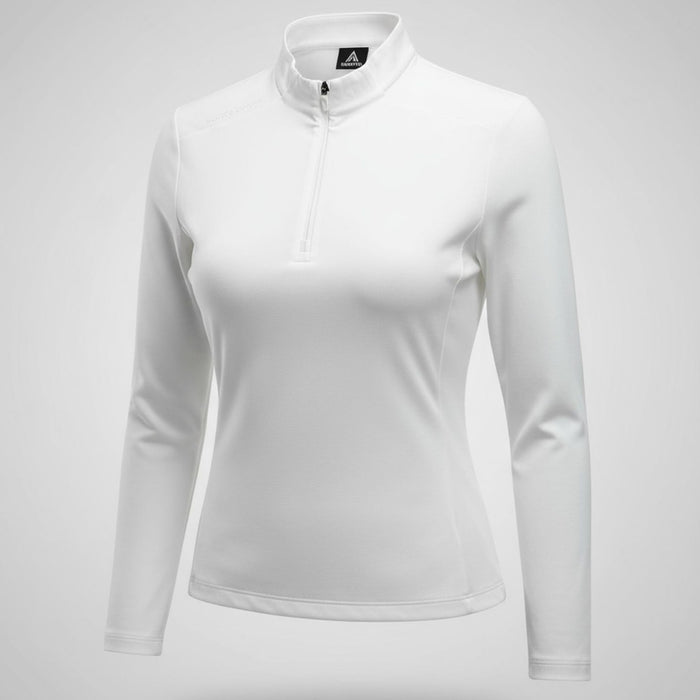 humtto sieviešu garroku balts ātri žūstošs antibakteriāls ar UV aizsardzību UPF50+, piemērots pārgājieniem un aktīvai atpūtai