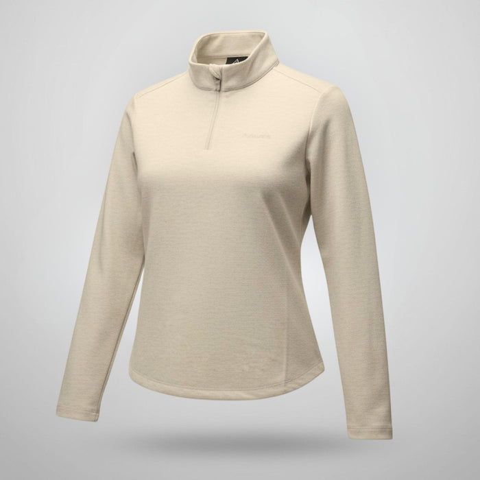 humtto sieviešu flīsa džemperis, aprikožu krāsa, viegls un silts, piemērots pārgājieniem un ikdienai rudenī un ziemā