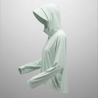 humtto saules aizsardzības kapuce cerulean, elpojoša, ar upf50+ aizsardzību, piemērota āra aktivitātēm vasarā