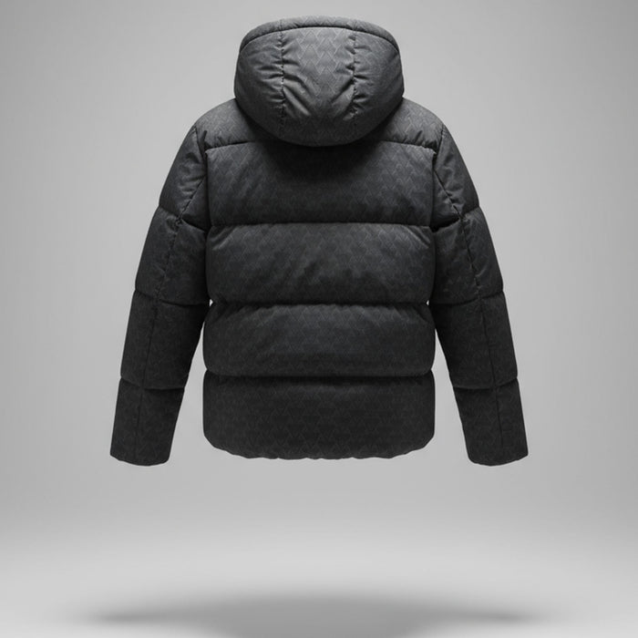 humtto dūnu jaka melnā krāsā ar dwr tehnologiju, ūdensnecaurlaidīga, piemērota ziemai un pārgājieniem Latvijā