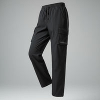 humtto sieviešu vieglas pārgājienu bikses melnas, elpojošas un ātri žūstošas, piemērotas aktīvai atpūtai Latvijā