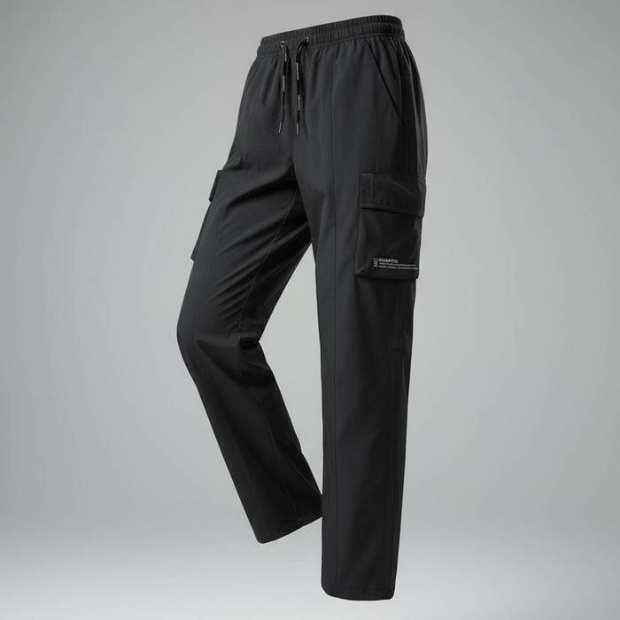 humtto sieviešu vieglas pārgājienu bikses melnas, elpojošas un ātri žūstošas, piemērotas aktīvai atpūtai Latvijā