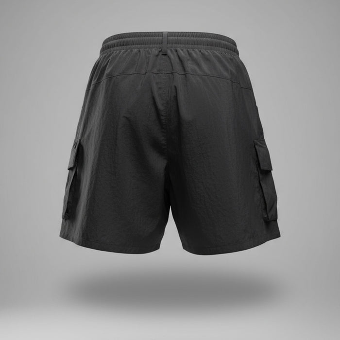 humtto pārgājienu šorti melnā krāsā ar upf 50 aizsardzību, viegli un elpojoši, piemēroti vasaras pārgājieniem Latvijā