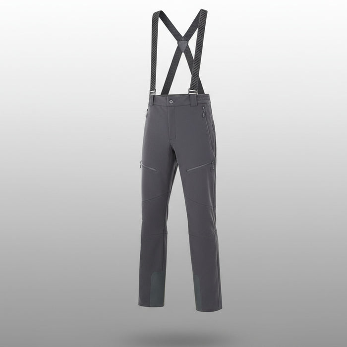 fhm softshell bikses pelēkas, no poliestera, ziemas medībām un makšķerēšanai, ūdens un vēja necaurlaidīgas