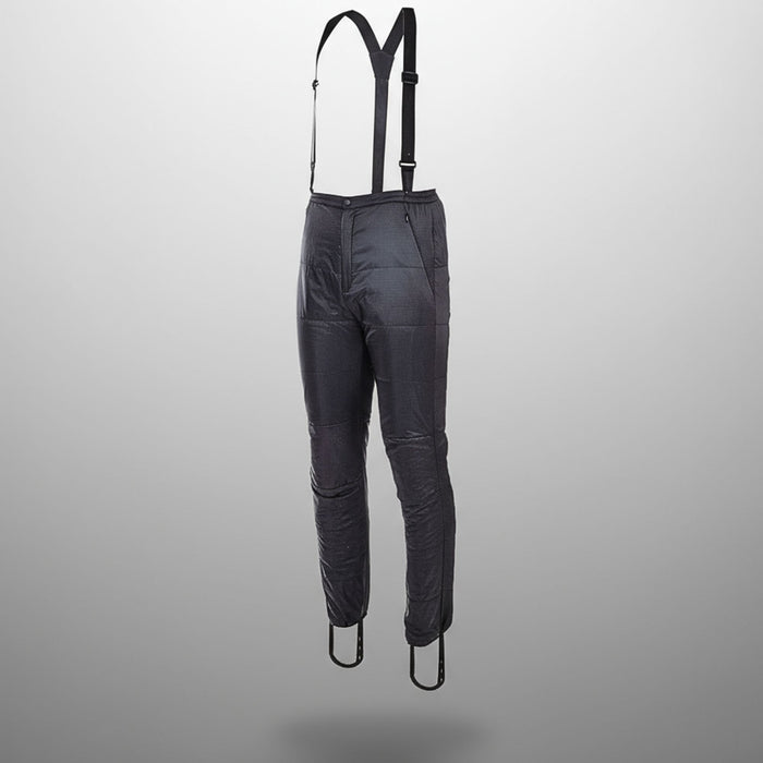 FHM izolētas primaloft bikses, melnas, vēja necaurlaidīgas, ziemai, termiskās apakšbikses ar siksnām