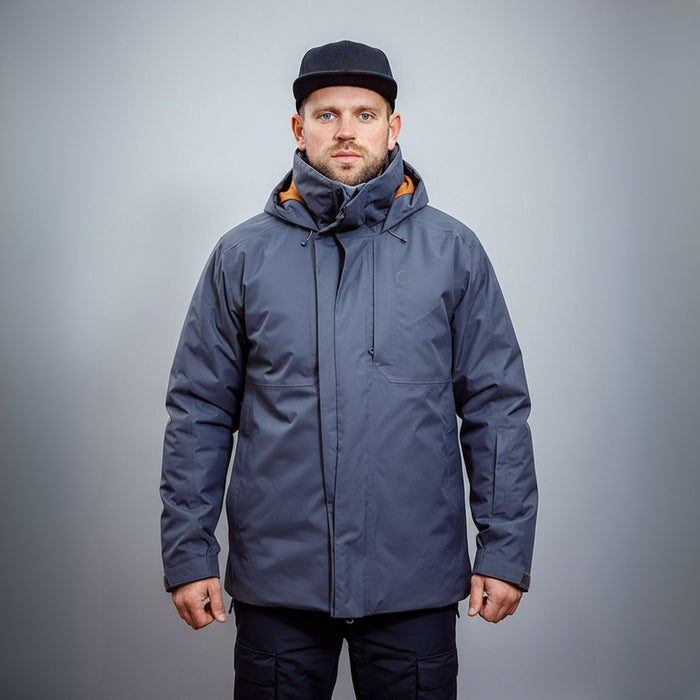 Водонепроницаемая утепленная куртка FHM Mist серая 20000 mm 