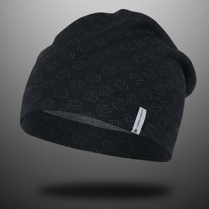 thermowave merino cepure, tumši pelēka, ziemai un pārgājieniem, elpojoša merino vilna