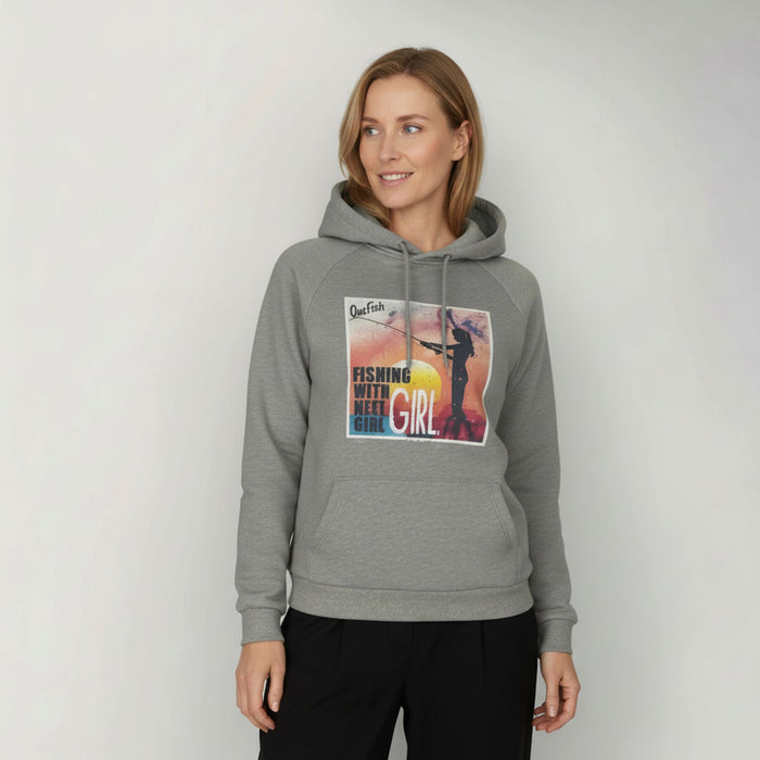 Džemperis ar apdruku Outfish gaiši pelēks