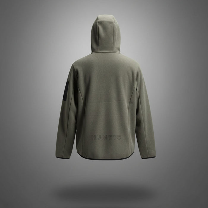 Softshell Куртка Humtto мужская Оливковый с Флисовой Подкладкой water-resistant