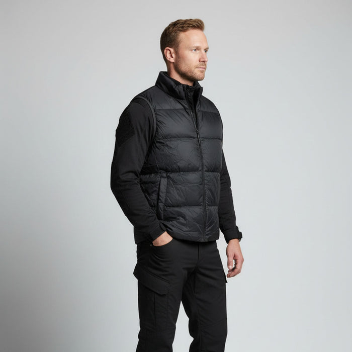 Dūnu Veste Humtto Melna ar Dabīgo Dūnu Pildījumu