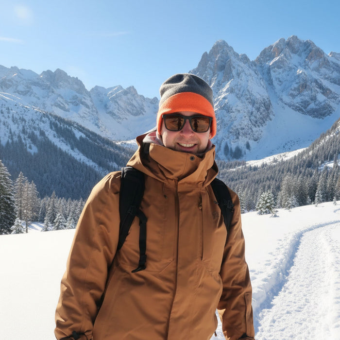 Водонепроницаемая утепленная куртка FHM Mist 20000 mm Коричневая