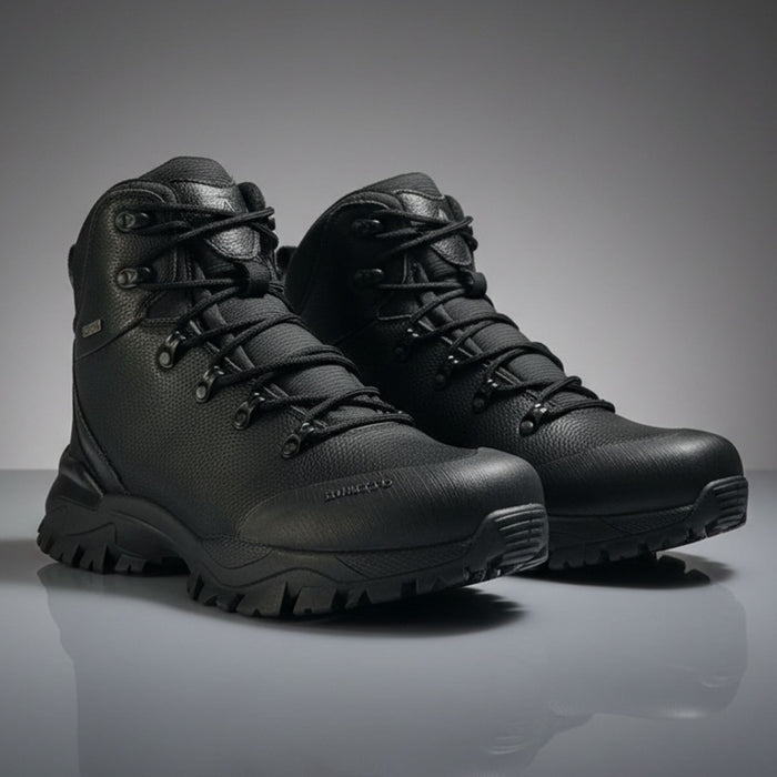 Winter Boots Humtto Black Leather