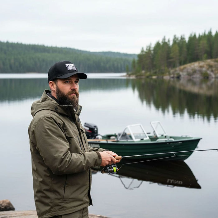 Fishing Cap Outfish Trend black 3XL