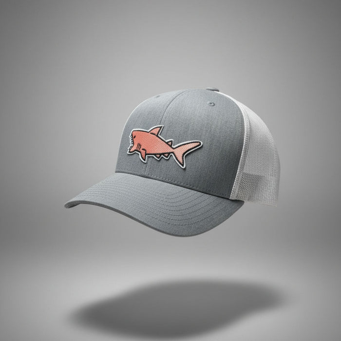 Angler's Daughter Cap Grey/White
