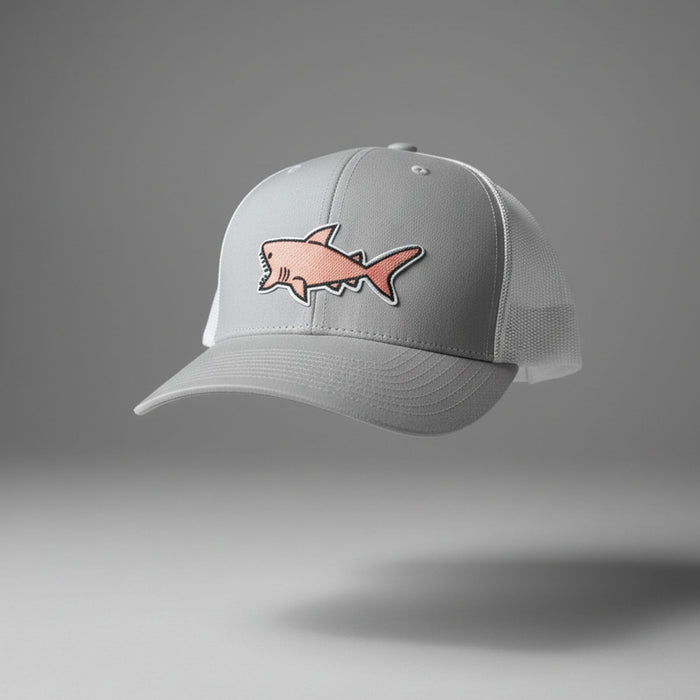 Angler's Daughter Cap Grey/White