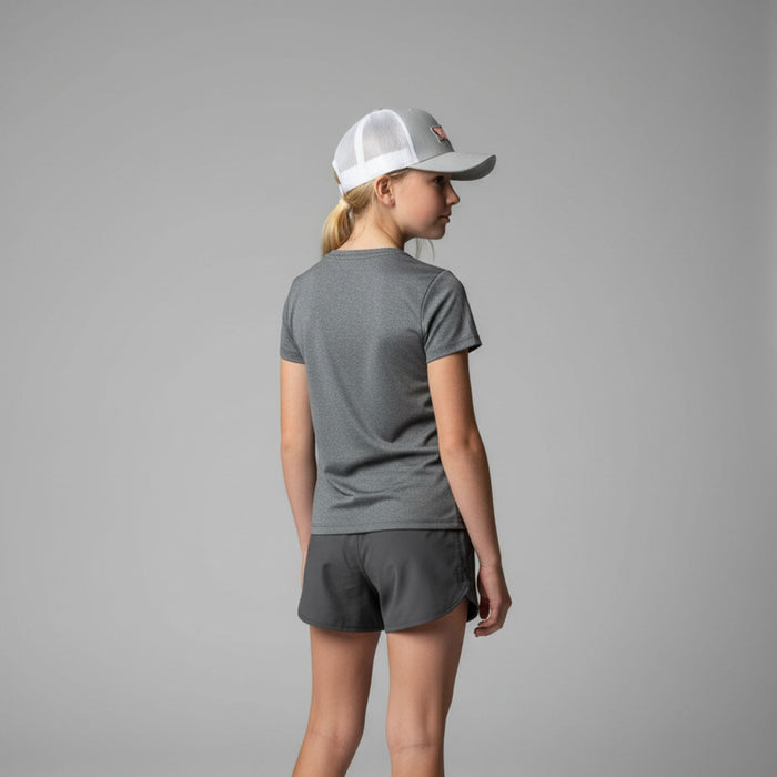 Angler's Daughter Cap Grey/White