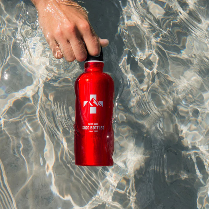 Alumīnija Ūdens pudele SIGG Traveller 1 L Sarkana