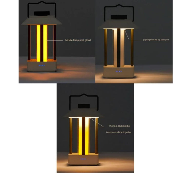 Naturehike Sunset Kempinga Lukturis ar litija akumulatoru