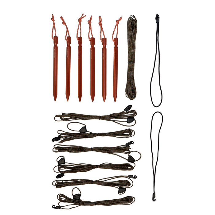 Bushmen EASY Tarp Nojume 2×3m Zaļa 550g