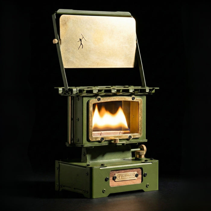 Eļļas lampa OUTPOST olīvu krāsas 